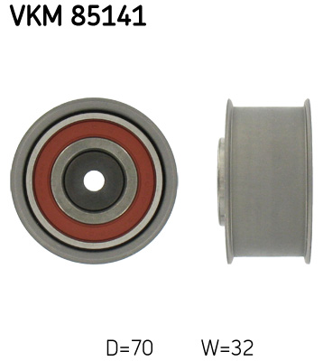 Deflection/Guide Pulley, timing belt - VKM 85141 SKF