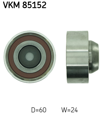 Deflection/Guide Pulley, timing belt - VKM 85152 SKF