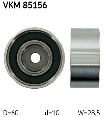 Deflection/Guide Pulley, timing belt - VKM 85156 SKF