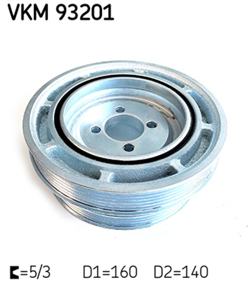 Belt Pulley, crankshaft - VKM 93201 SKF