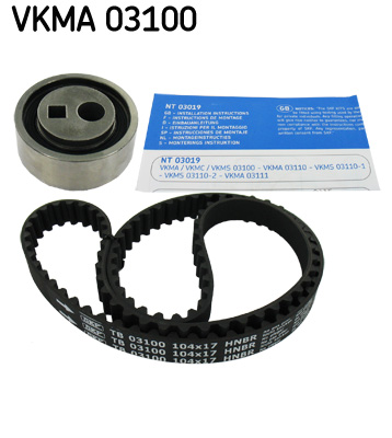 Timing Belt Set - VKMA 03100 SKF