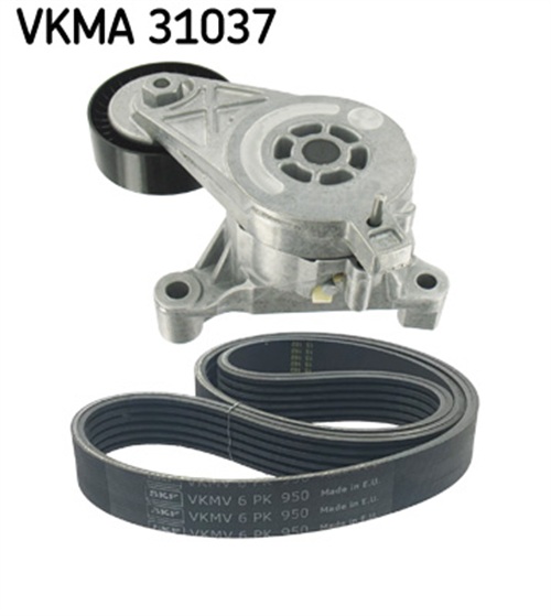 V-Ribbed Belt Set - VKMA 31037 SKF