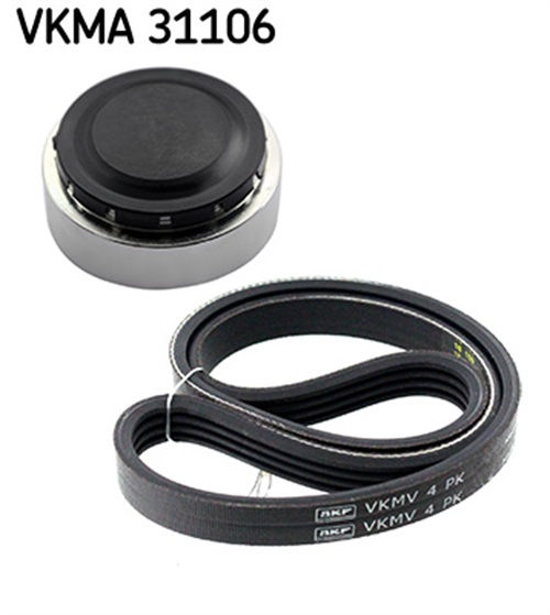 V-Ribbed Belt Set - VKMA 31106 SKF