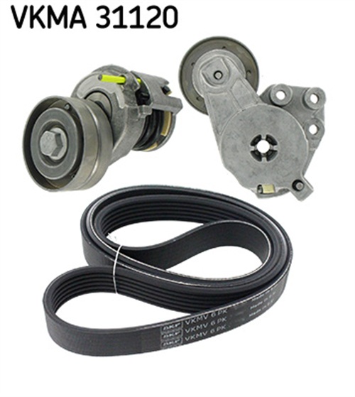 V-Ribbed Belt Set - VKMA 31120 SKF
