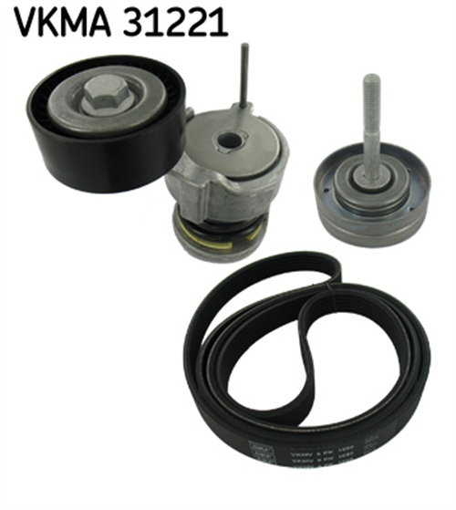 V-Ribbed Belt Set - VKMA 31221 SKF