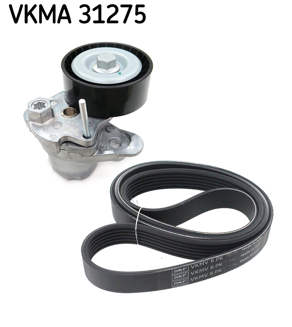 V-Ribbed Belt Set - VKMA 31275 SKF