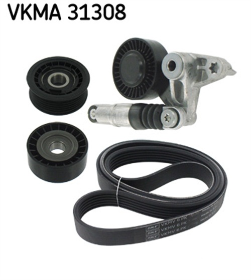V-Ribbed Belt Set - VKMA 31308 SKF