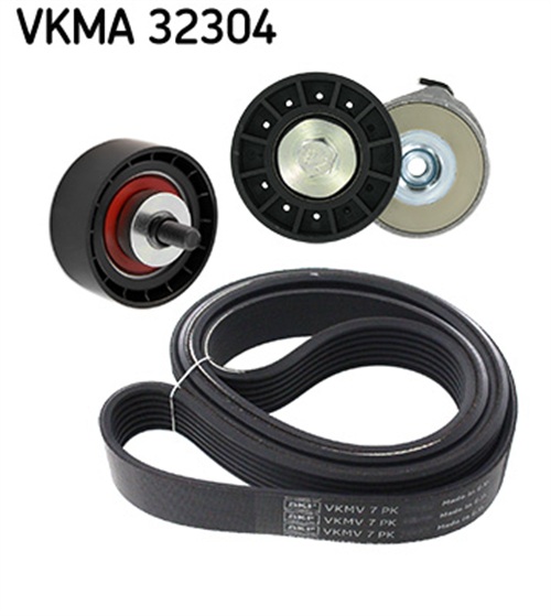 V-Ribbed Belt Set - VKMA 32304 SKF