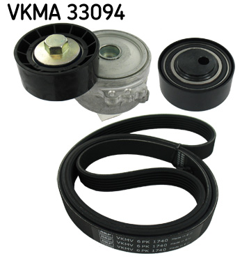 V-Ribbed Belt Set - VKMA 33094 SKF