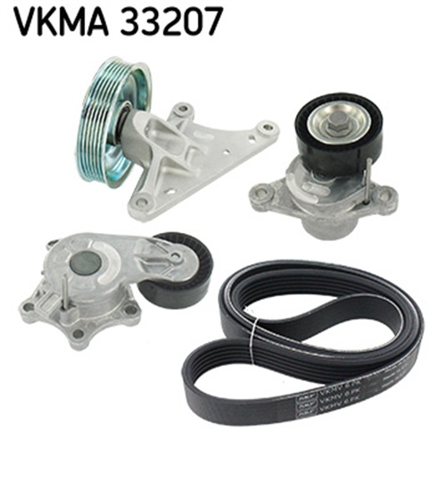 V-Ribbed Belt Set - VKMA 33207 SKF