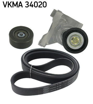 V-Ribbed Belt Set - VKMA 34020 SKF