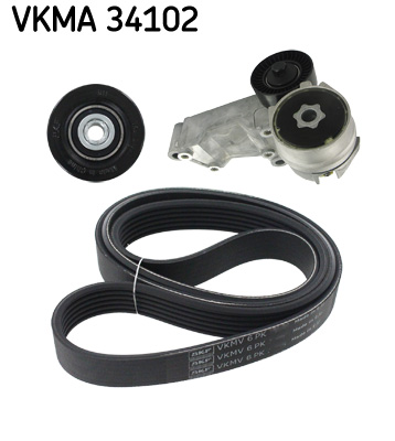V-Ribbed Belt Set - VKMA 34102 SKF