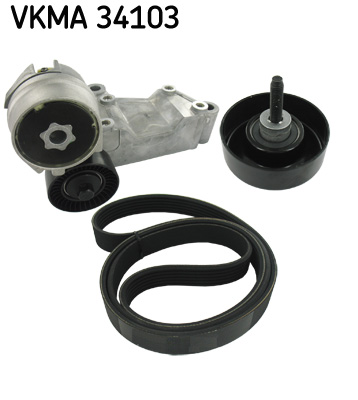 V-Ribbed Belt Set - VKMA 34103 SKF