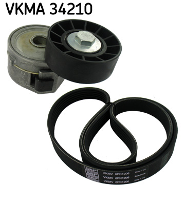 Поликлиновой ременный комплект - VKMA 34210 SKF