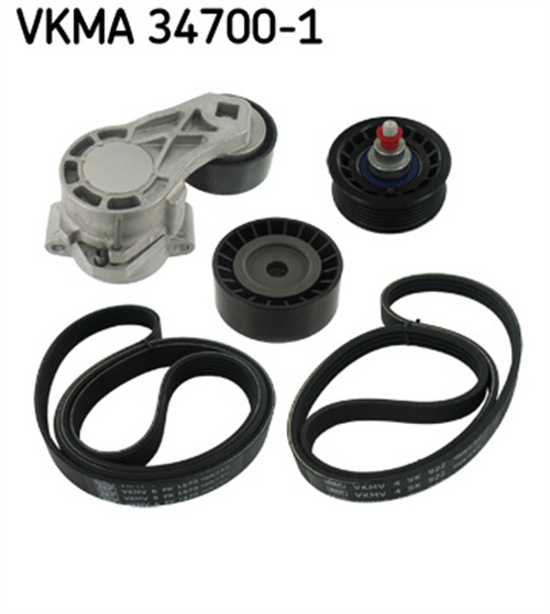 V-Ribbed Belt Set - VKMA 34700-1 SKF