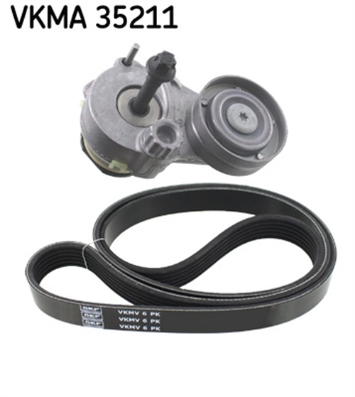 V-Ribbed Belt Set - VKMA 35211 SKF