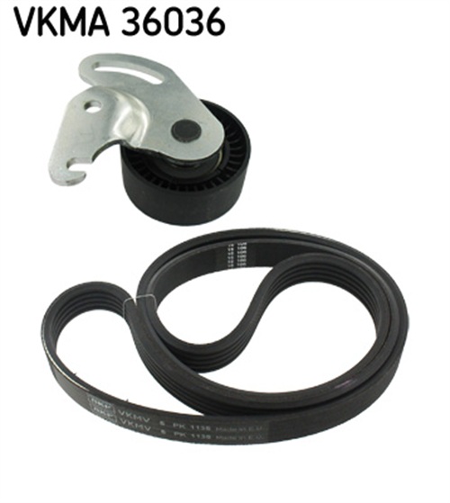 V-Ribbed Belt Set - VKMA 36036 SKF