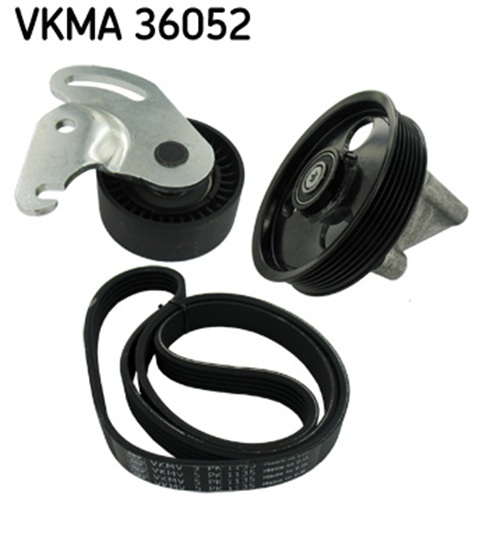 V-Ribbed Belt Set - VKMA 36052 SKF