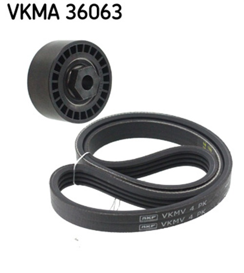 V-Ribbed Belt Set - VKMA 36063 SKF