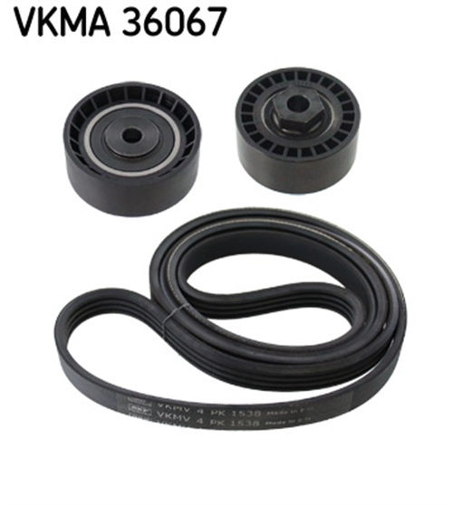 V-Ribbed Belt Set - VKMA 36067 SKF