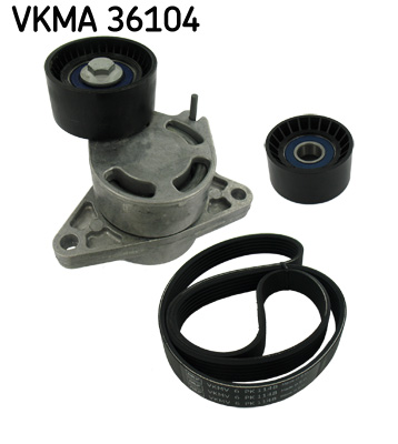 V-Ribbed Belt Set - VKMA 36104 SKF