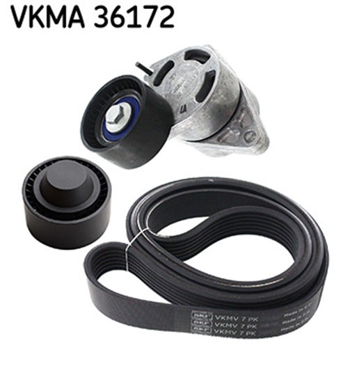 V-Ribbed Belt Set - VKMA 36172 SKF