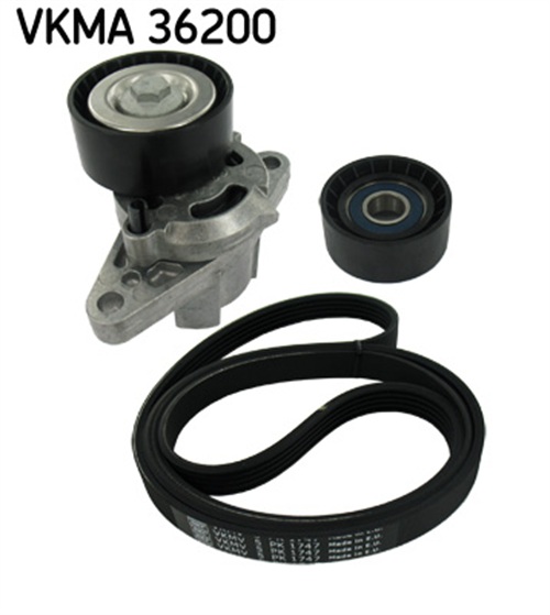 V-Ribbed Belt Set - VKMA 36200 SKF