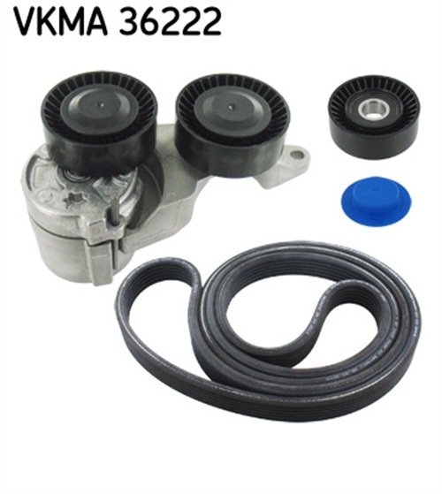 V-Ribbed Belt Set - VKMA 36222 SKF