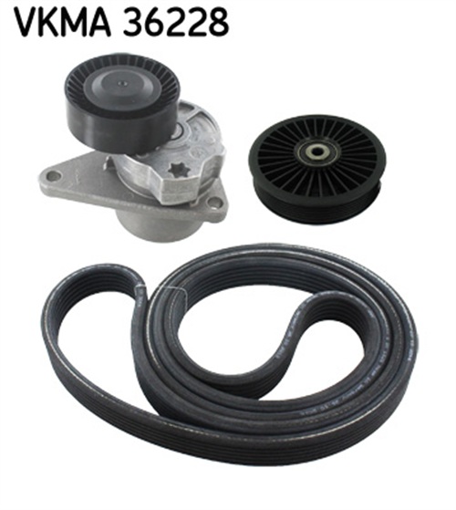 V-Ribbed Belt Set - VKMA 36228 SKF