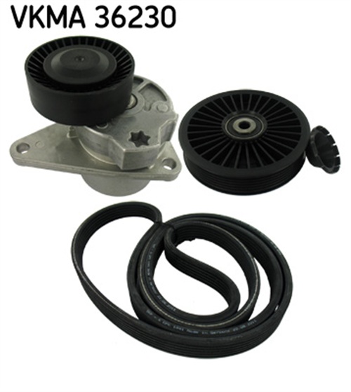 V-Ribbed Belt Set - VKMA 36230 SKF