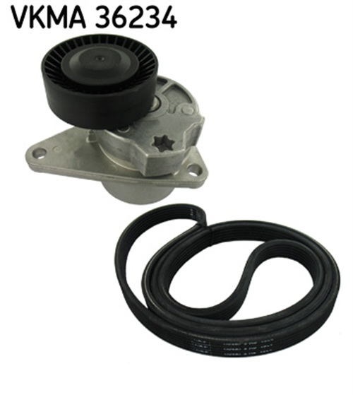 Поликлиновой ременный комплект - VKMA 36234 SKF