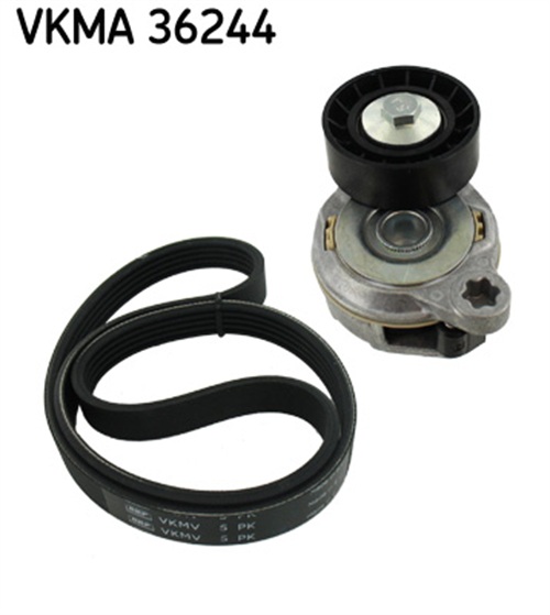 V-Ribbed Belt Set - VKMA 36244 SKF