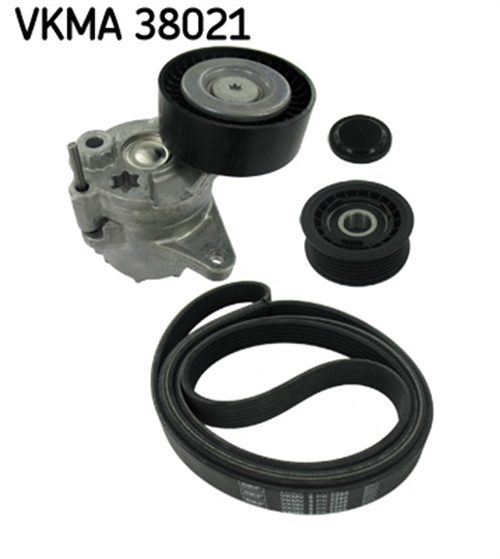 V-Ribbed Belt Set - VKMA 38021 SKF