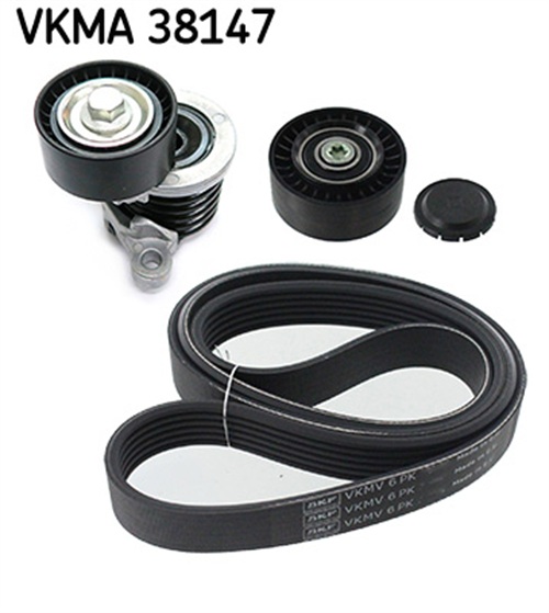 V-Ribbed Belt Set - VKMA 38147 SKF