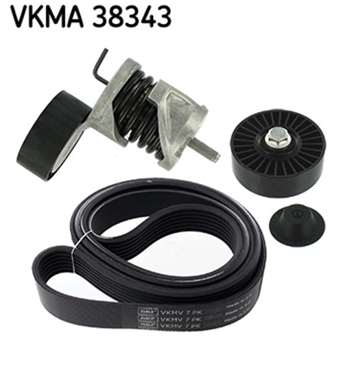 V-Ribbed Belt Set - VKMA 38343 SKF