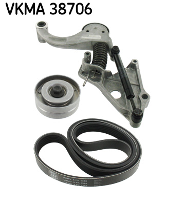 V-Ribbed Belt Set - VKMA 38706 SKF