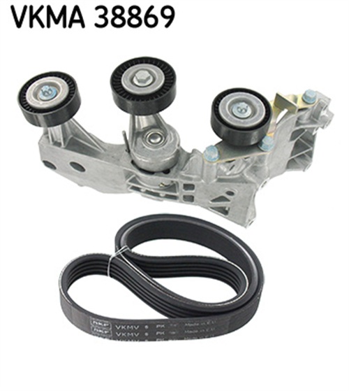 V-Ribbed Belt Set - VKMA 38869 SKF