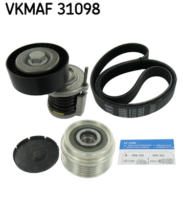Поликлиновой ременный комплект - VKMAF 31098 SKF