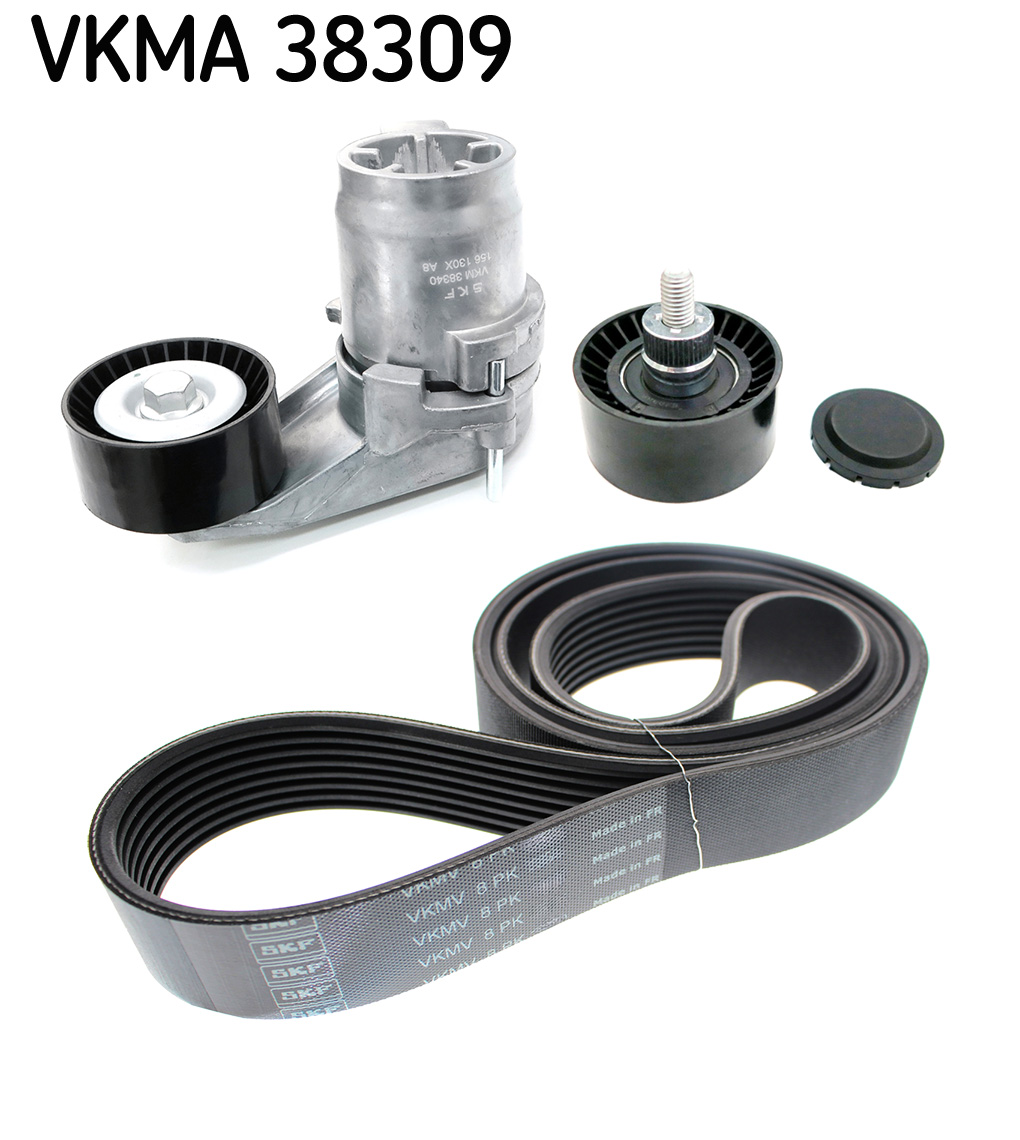 Kit Cinghie Poly-V - VKMA 38309 SKF