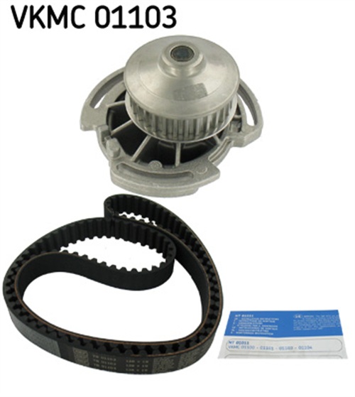 Water Pump & Timing Belt Set - VKMC 01103 SKF