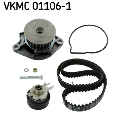 Water Pump & Timing Belt Set - VKMC 01106-1 SKF