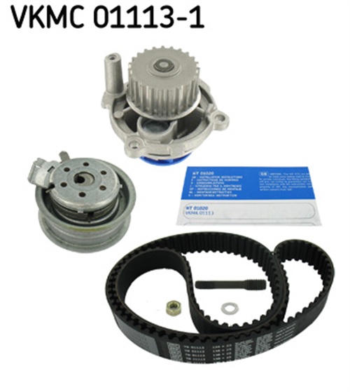 Water Pump & Timing Belt Set - VKMC 01113-1 SKF