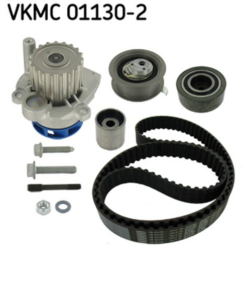 Water Pump & Timing Belt Set - VKMC 01130-2 SKF