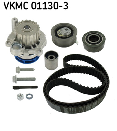 Water Pump & Timing Belt Set - VKMC 01130-3 SKF