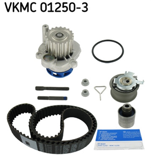 Water Pump & Timing Belt Set - VKMC 01250-3 SKF