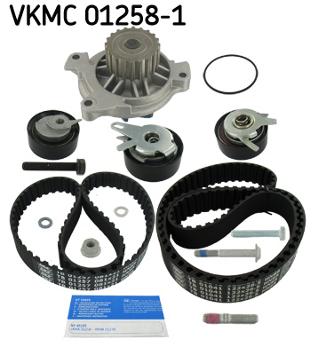 Water Pump & Timing Belt Set - VKMC 01258-1 SKF