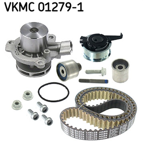 Water Pump & Timing Belt Set - VKMC 01279-1 SKF