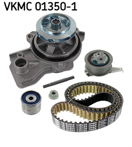 Water Pump & Timing Belt Set - VKMC 01350-1 SKF