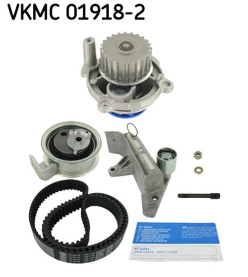 Water Pump & Timing Belt Set - VKMC 01918-2 SKF