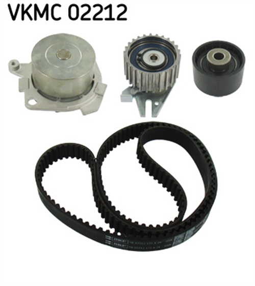 Water Pump & Timing Belt Set - VKMC 02212 SKF